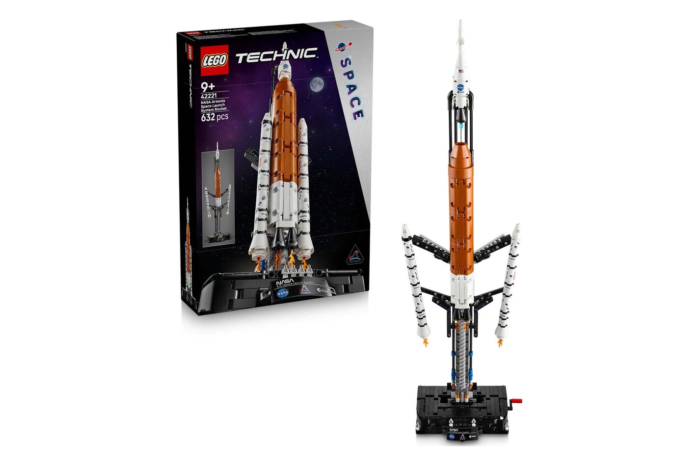 LEGO® - 42221 La fusée SLS NASA Artemis, Multicolor