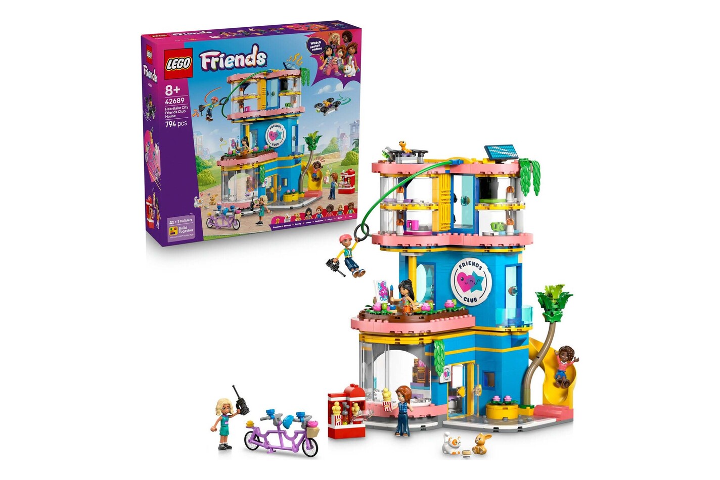 LEGO® - 42689 Le club-house de Heartlake City, Multicolor