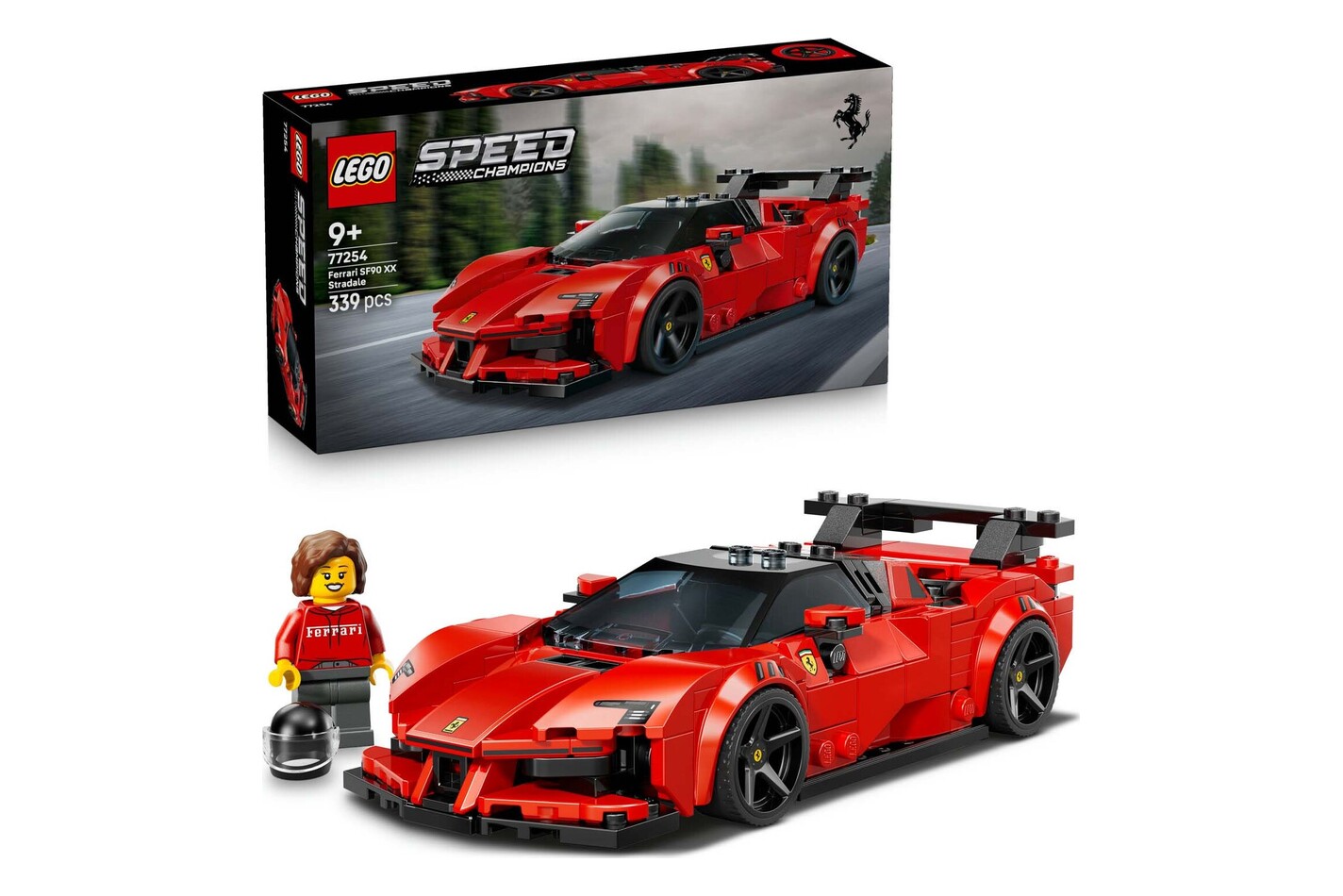 LEGO® - 77254 Voiture de course Ferrari SF90 XX Stradale, Multicolor