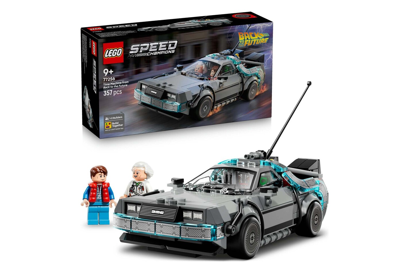 LEGO® - 77256 La machine à remonter le temps de Retour vers le futur, Multicolor