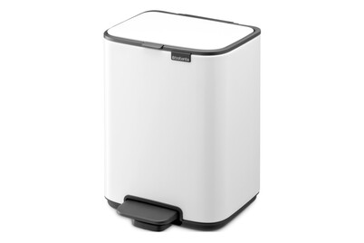 Brabantia Bo Treteimer Weiss 4L