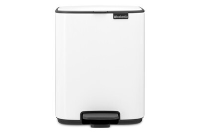 Brabantia Bo Treteimer Weiss 7 L