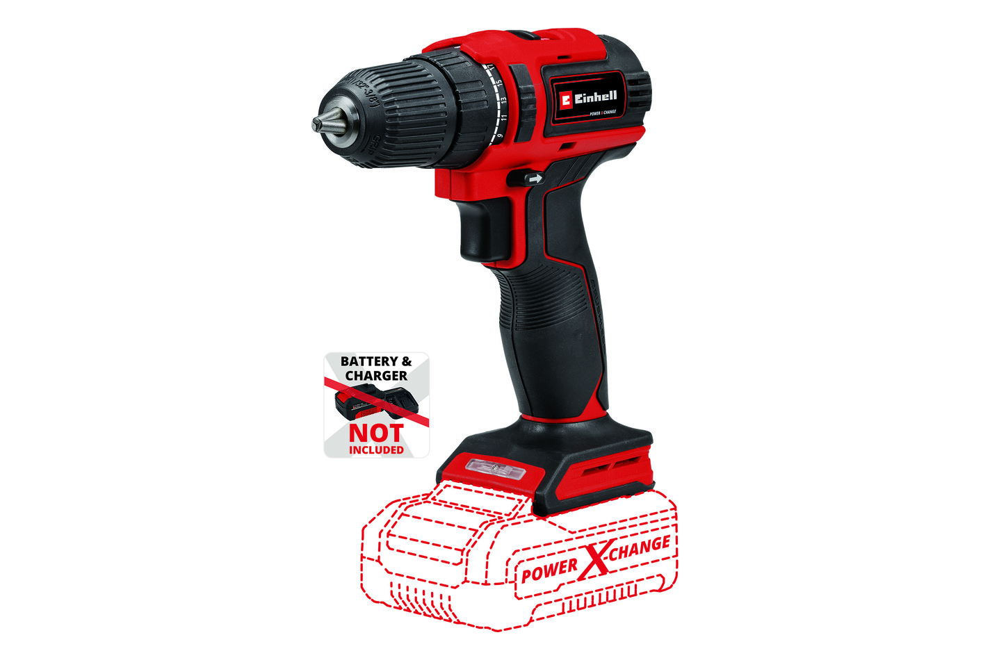 Einhell Perceuse-visseuse sans fil TE-CD 18/40 Li BL | 18 V | Solo