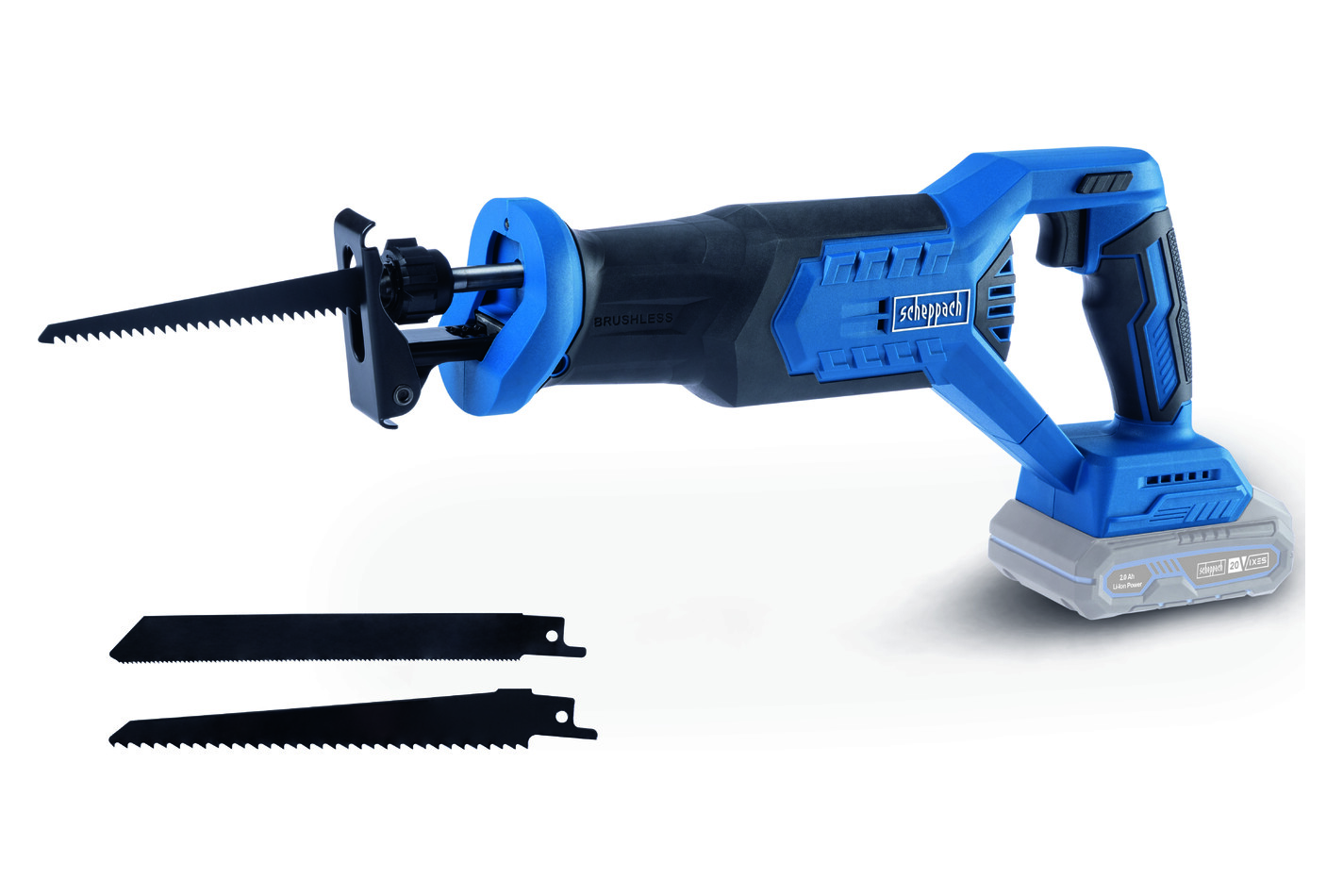 Scheppach Scie sabre sans fil Bc-Rs250-X | 20 V | Solo