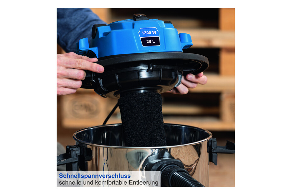 Scheppach Aspirapolvere elettrico per solidi / liquidi VC20 | 1300W acquistare da JUMBO Scheppach Aspirapolvere elettrico per solidi / liquidi VC20 | 1300W acquistare da JUMBO