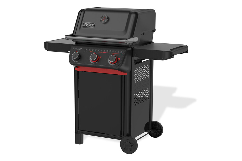 WEBER Spirit E-325 Stealth Edition (3 brûleurs, 9,09 kW, 44 × 52 cm)