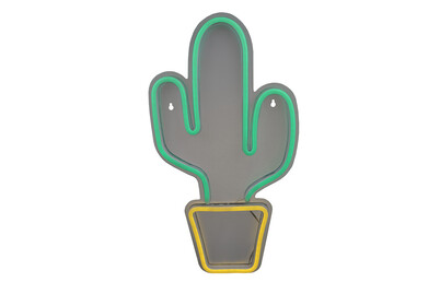 Neon Light Kaktus