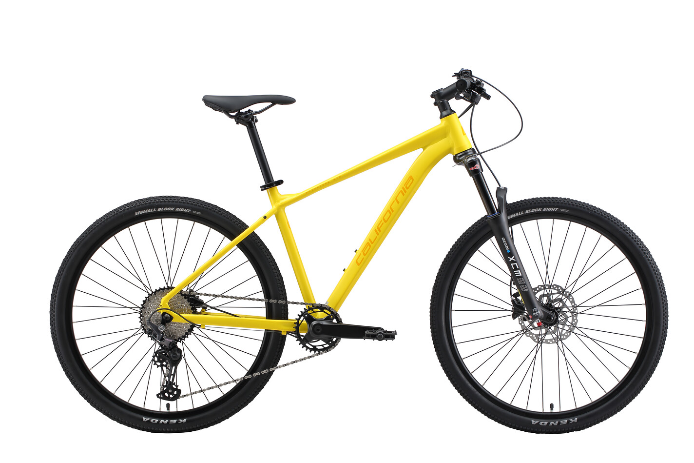 California Mountainbike Hero 27.5, gelb, 44 cm