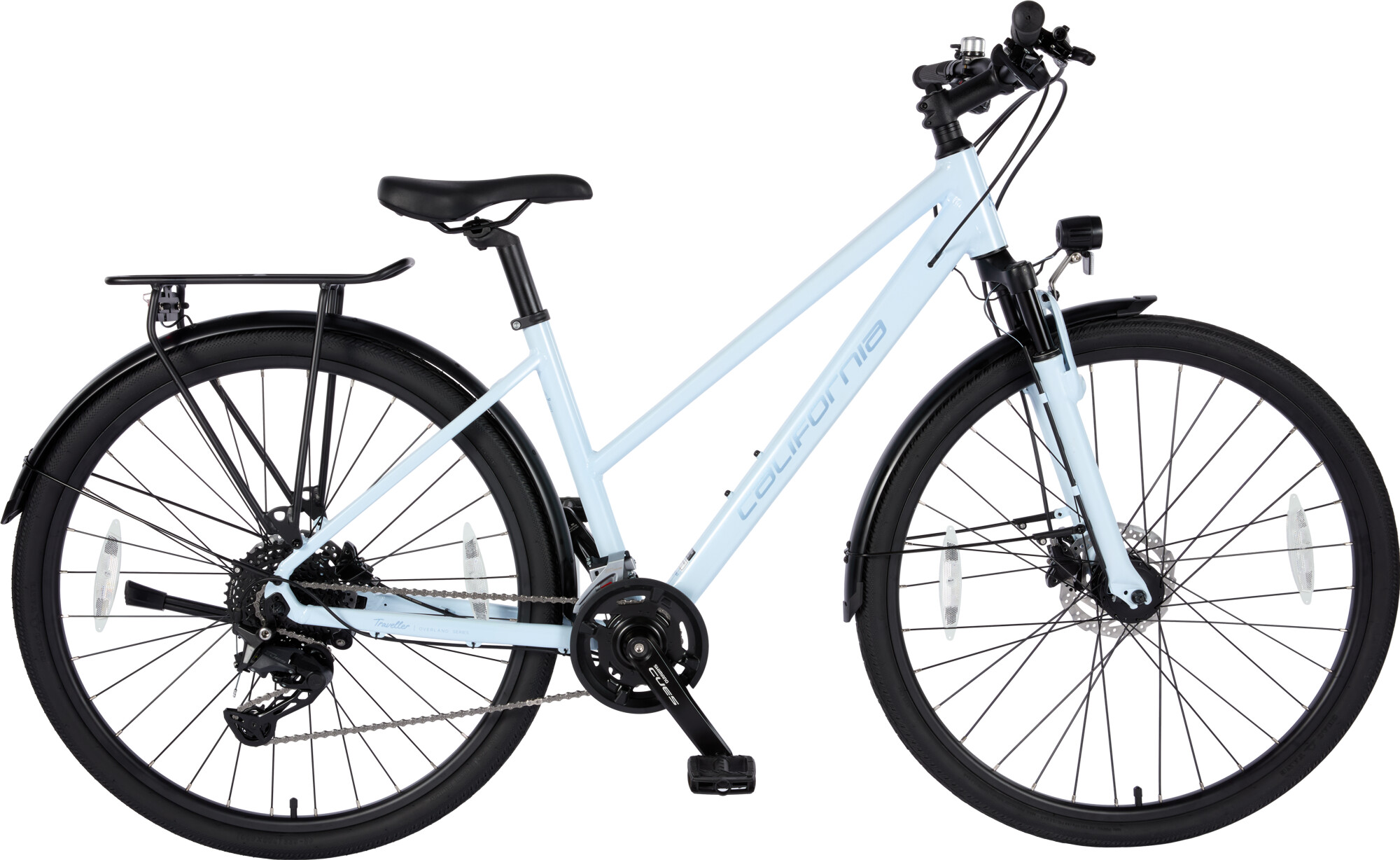 California Bicicletta da trekking Traveller 28 Unisex, 48 cm