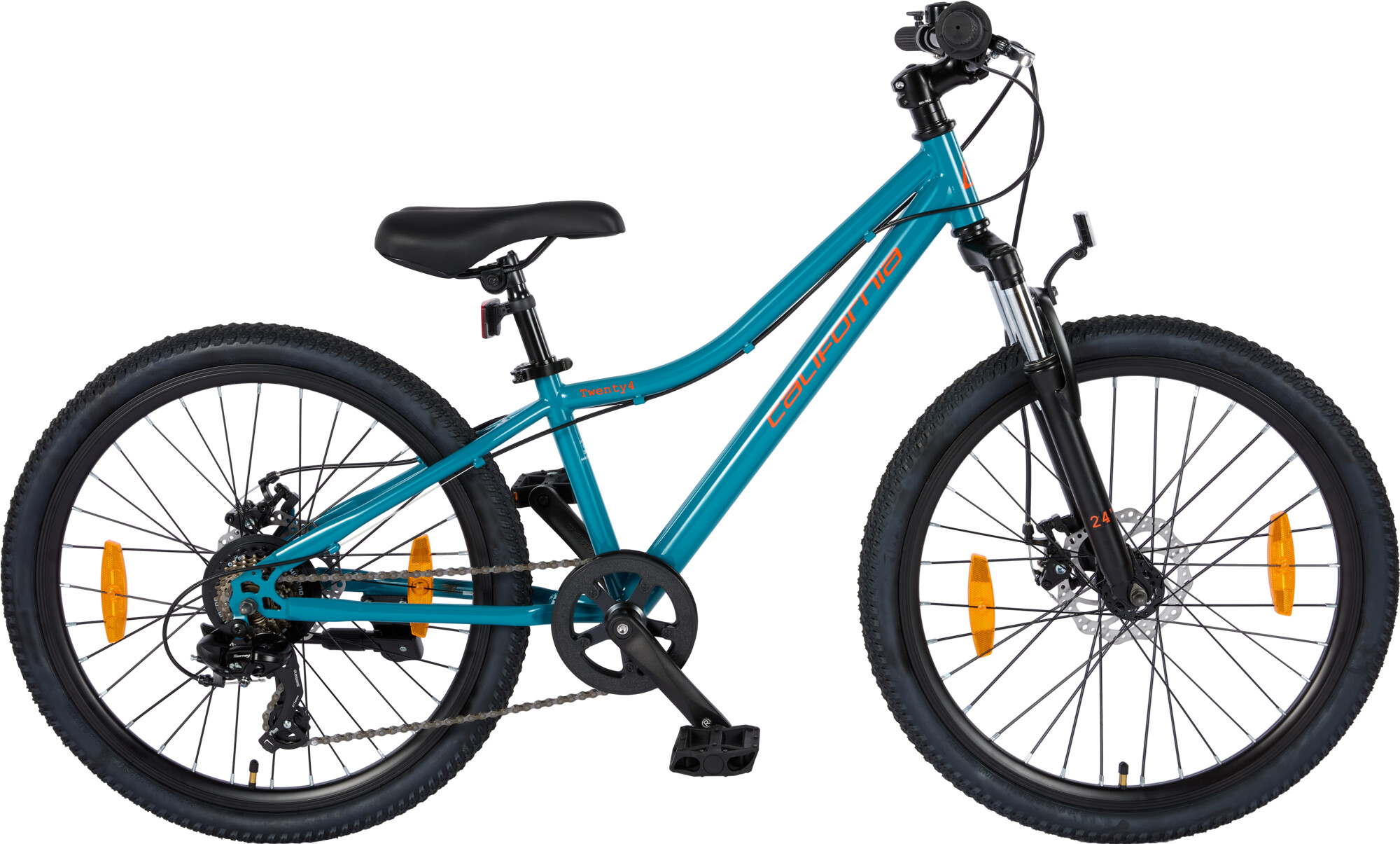 California Jugend-Mountainbike Twenty4 24 petrol