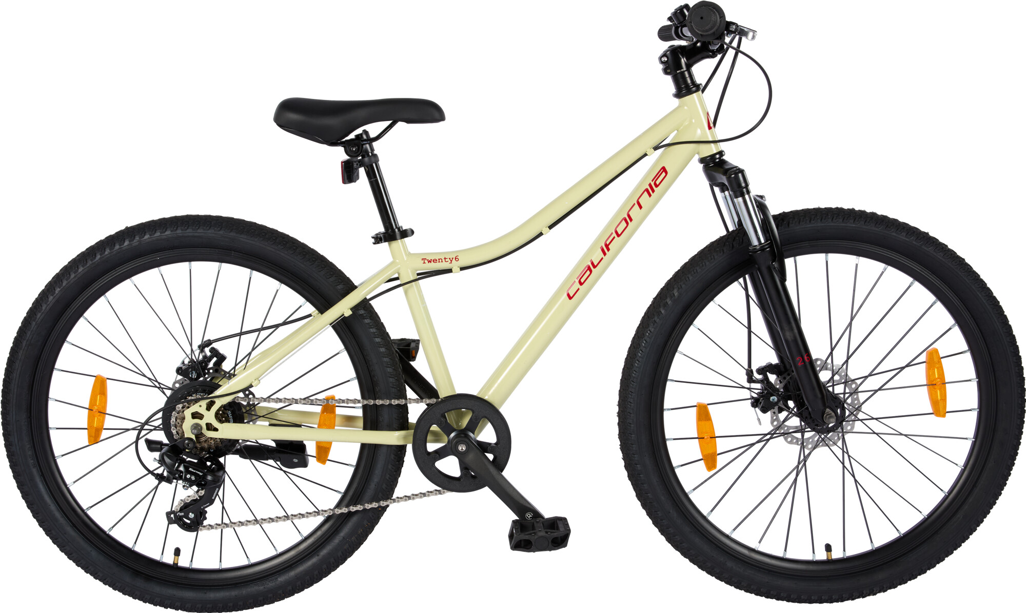California Jugend-Mountainbike Twenty6 26 crème