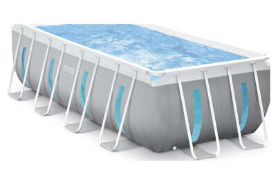 Intex piscina fuori terra Prism Clearview angolare | 400 x 200 cm | 8418 l