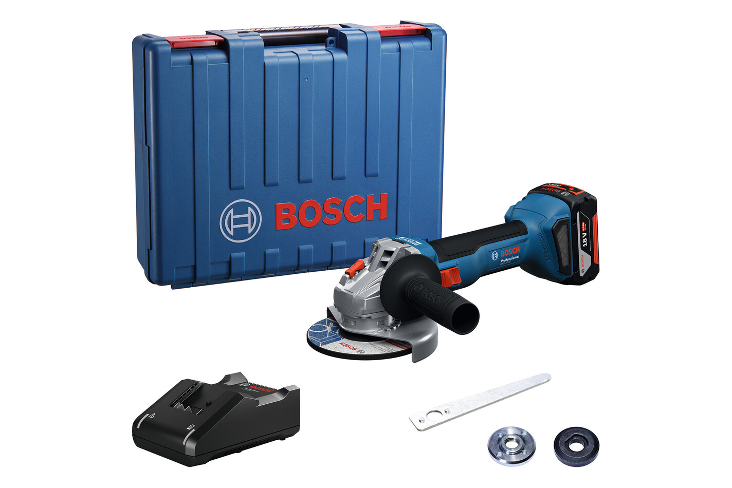 Bosch Professional Meuleuse angulaire GWS 18V-8 Kit | 4Ah