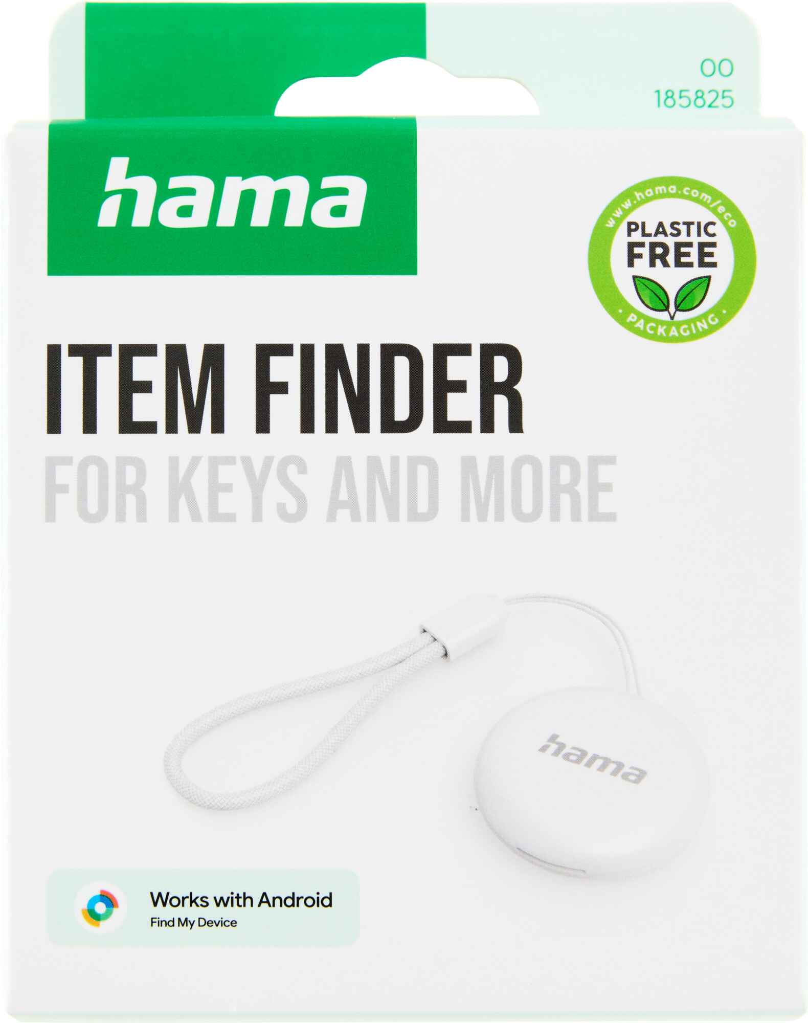 Hama Schlüsselfinder Bluetooth für Android Mein Gerät finden Weiss