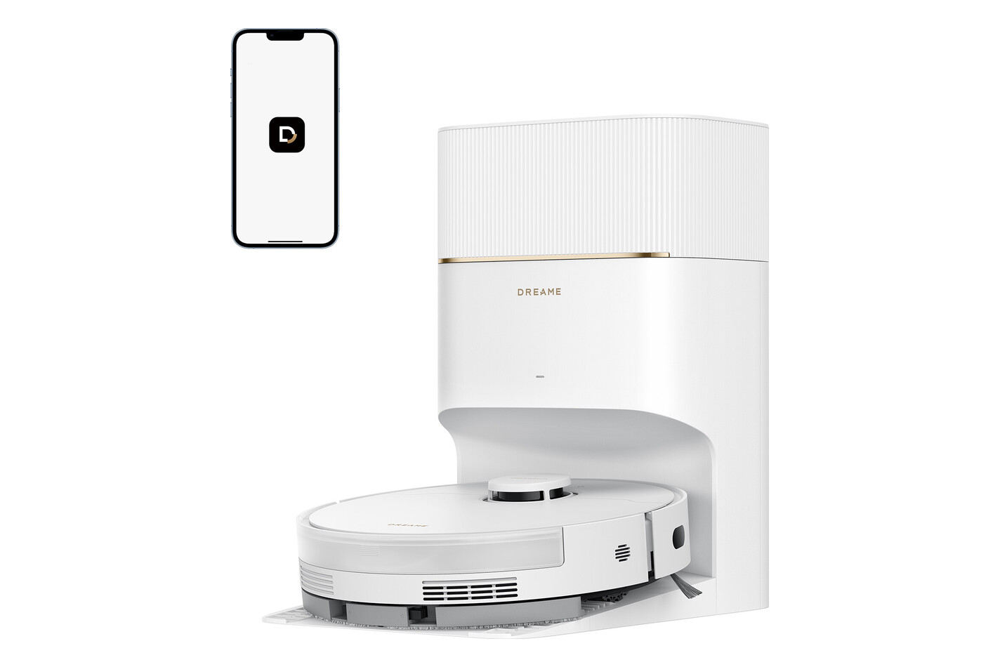 Aspirateur robot D20 Pro Plus blanc Dreame