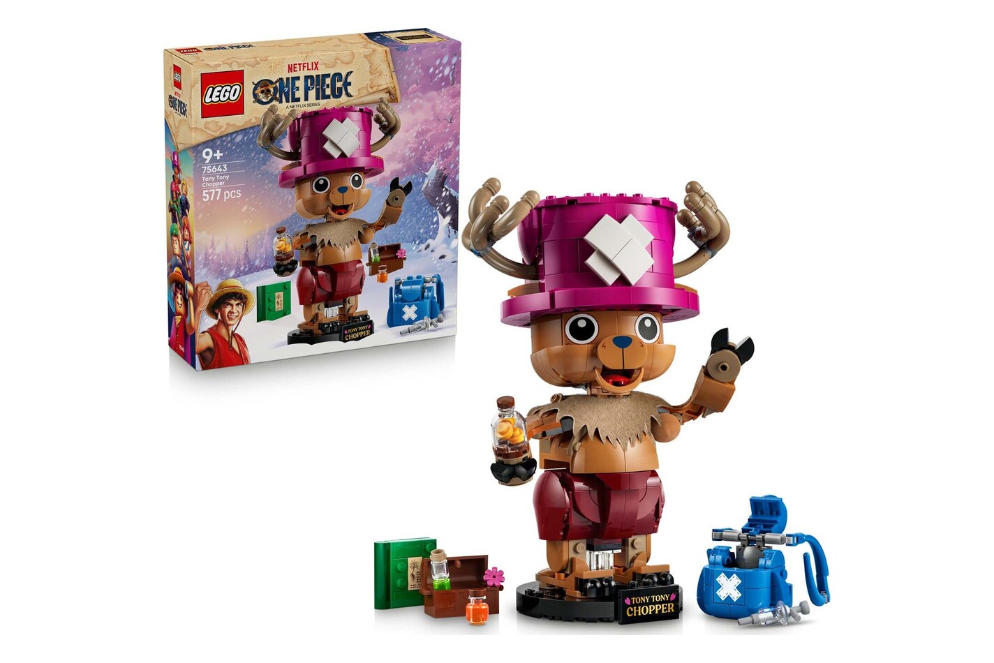 LEGO® - 75643 Tony Tony Chopper, Multicolor