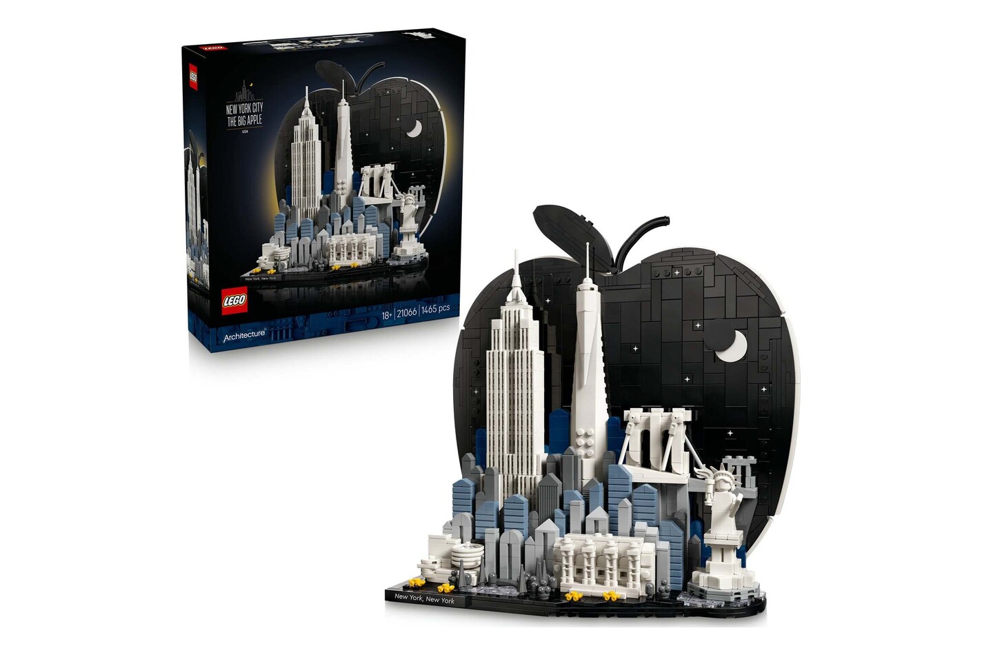 21066 New York City - La Grande Mela Lego® Architecture dai 18 anni