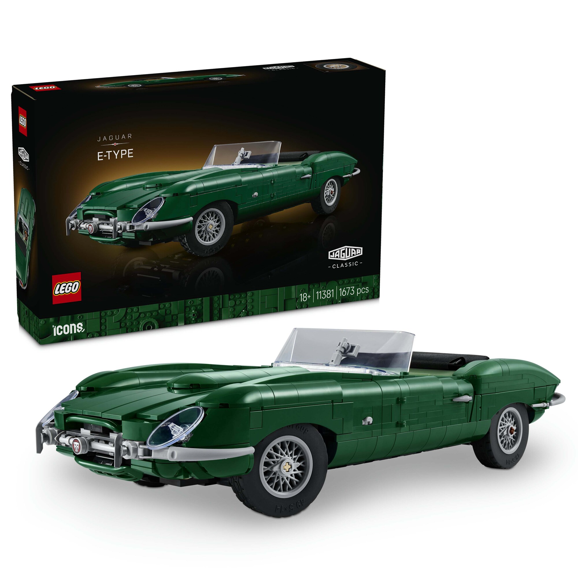 LEGO® - 11381 Jaguar E-Type, Multicolor