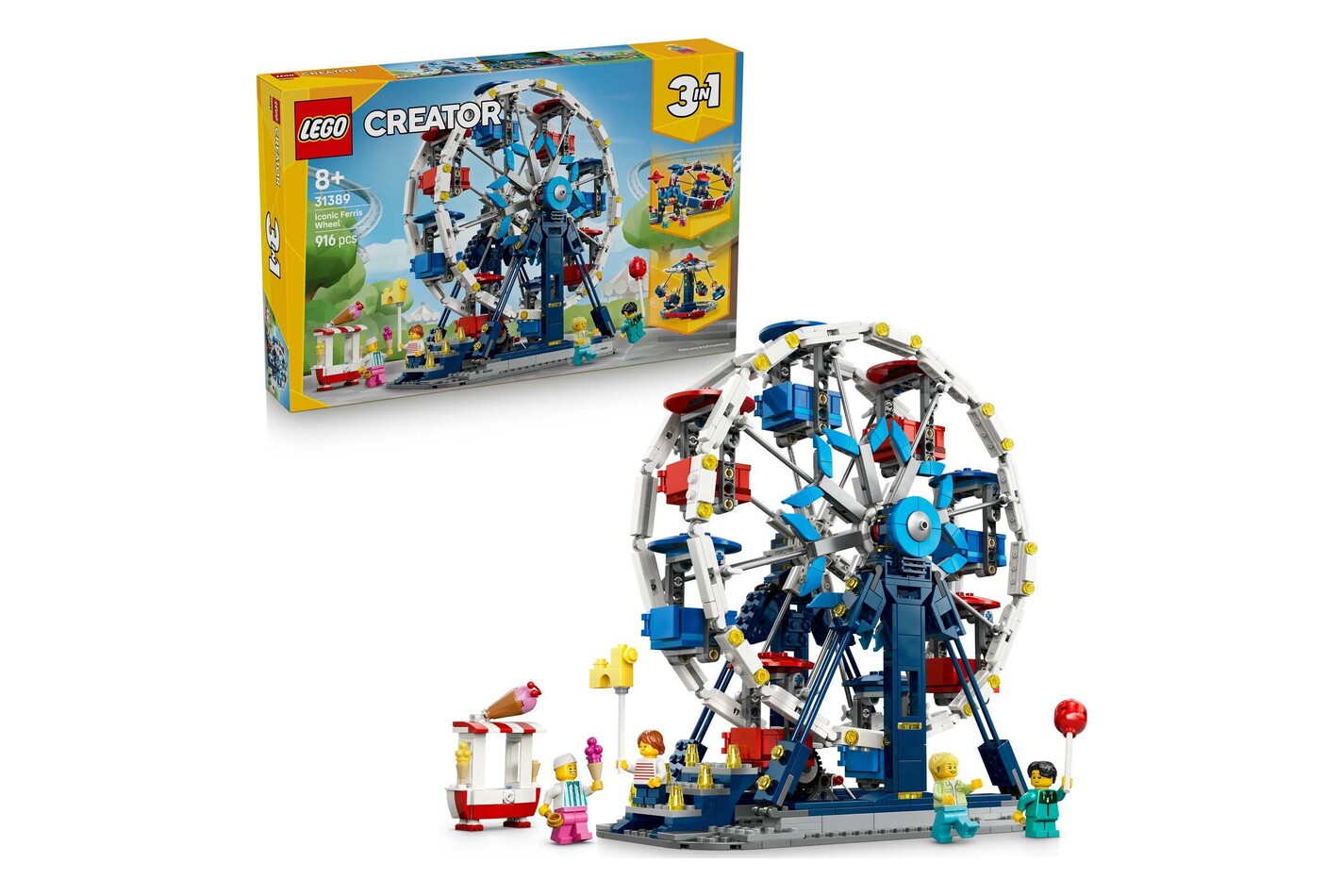 LEGO® - 31389 La grande roue légendaire, Multicolor