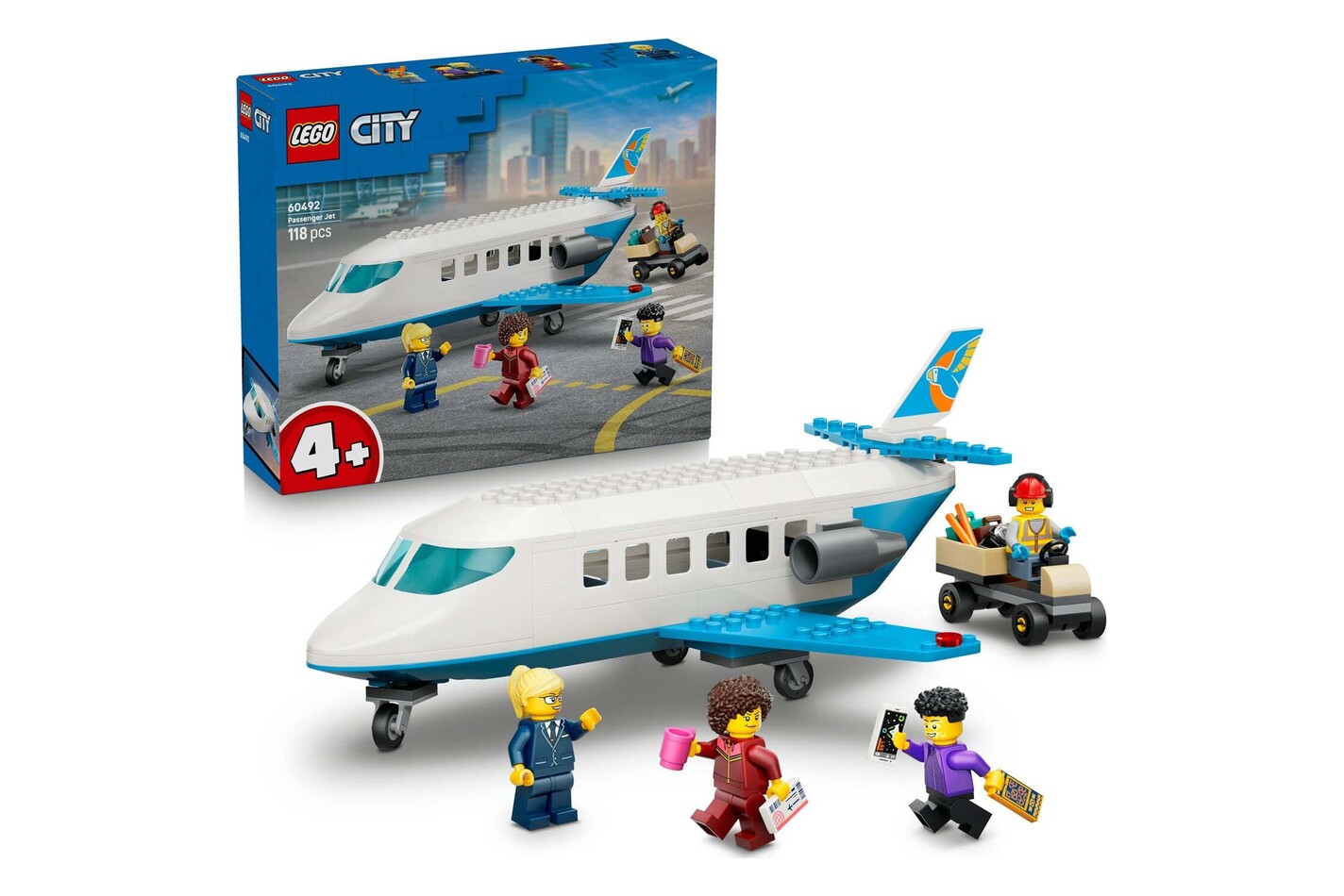 LEGO® - 60492 L’avion de tourisme, Multicolor