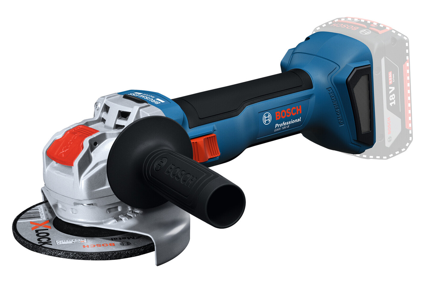 Bosch Professional Meuleuse angulaire GWX 18V-8 | Solo
