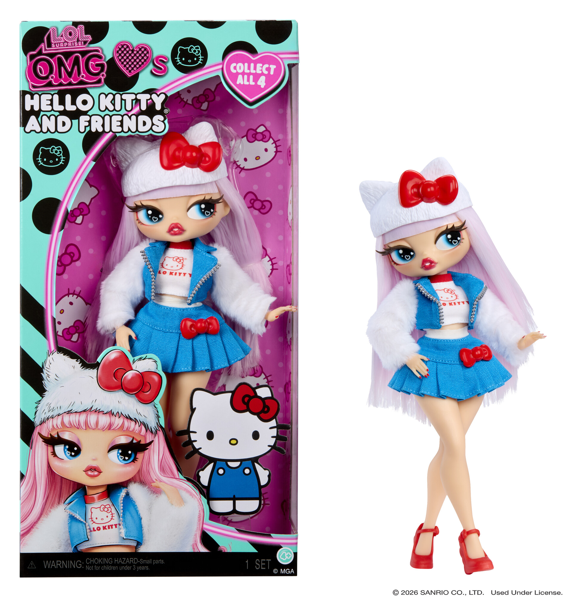 L.o.l. Surprise! Loves Hello Kitty & Friends OMG Bambola di moda - Hello Kitty
