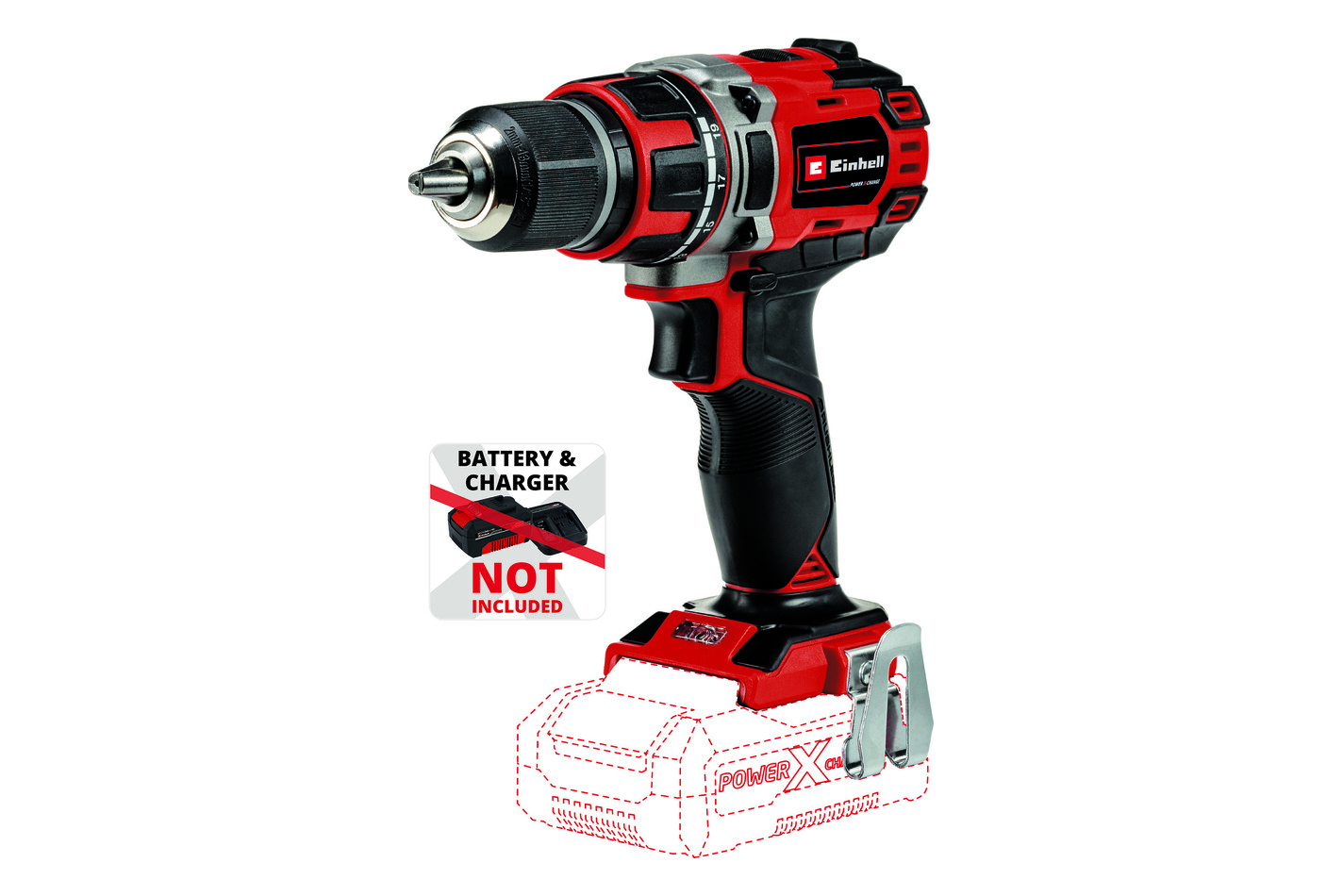 Einhell Perceuse-visseuse sans fil Tp-Cd 18/50 Li BL-Solo