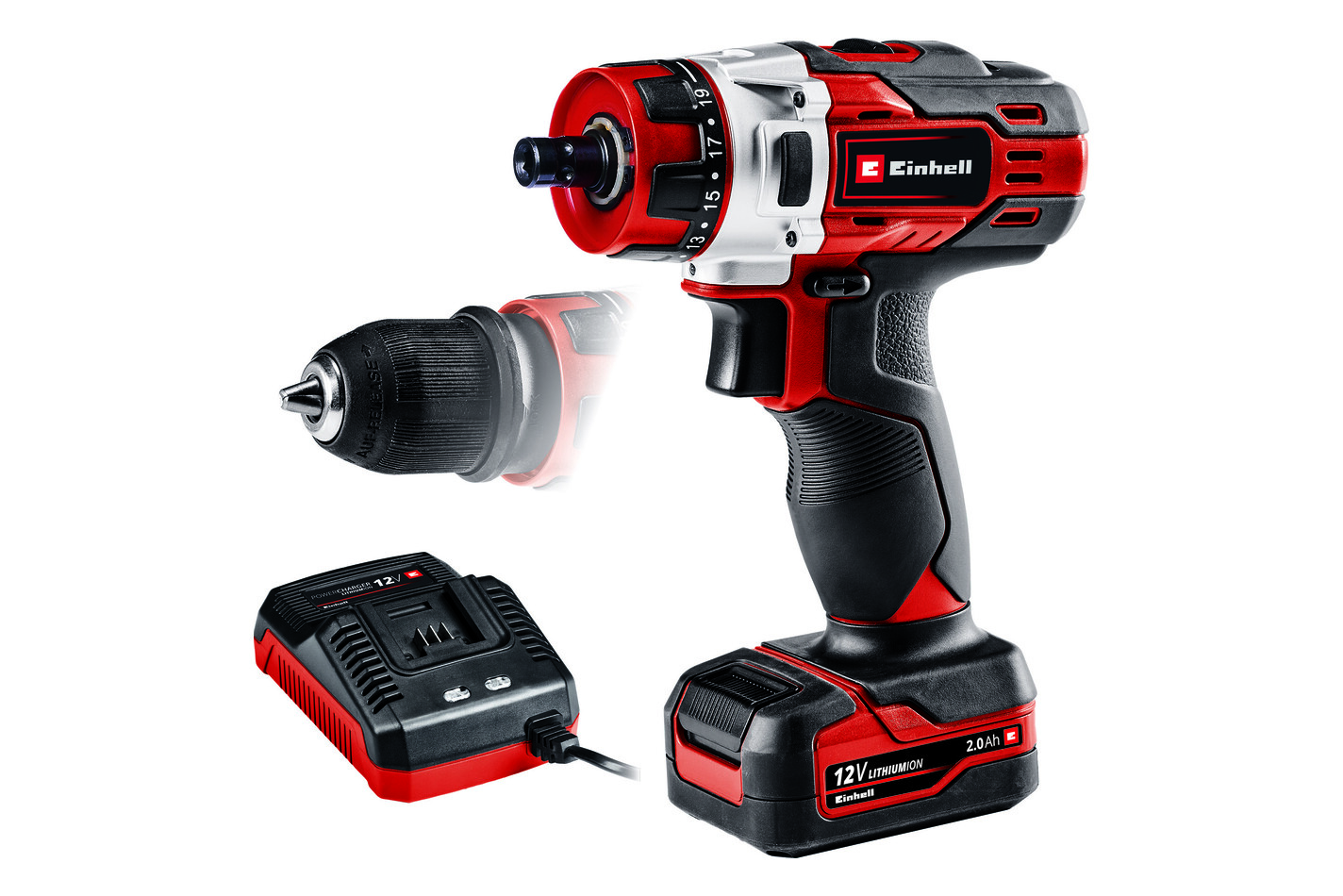 Einhell Perceuse-visseuse sans fil Te-Cd 12/1 X-Li (1x2,0Ah)