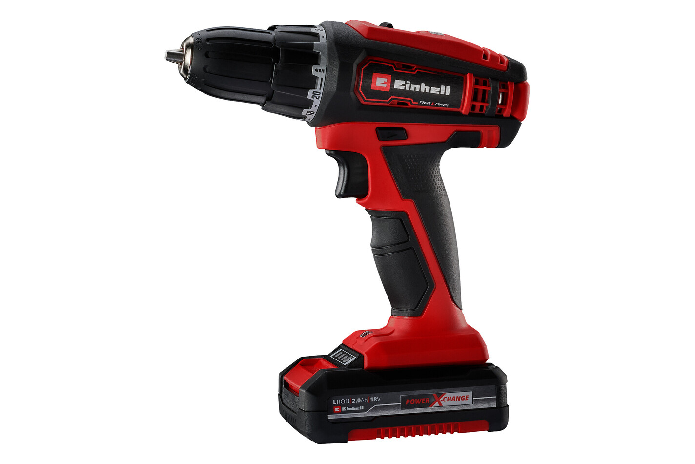 Einhell Perceuse-visseuse sans fil Tc-As 18 Li-Set | 18 V | 2 Ah | Kit